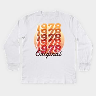 1978 Original Kids Long Sleeve T-Shirt